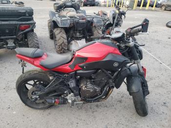  Salvage Yamaha Fz-07 09