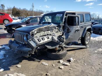  Salvage Jeep Wrangler