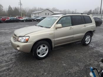  Salvage Toyota Highlander