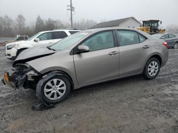  Salvage Toyota Corolla