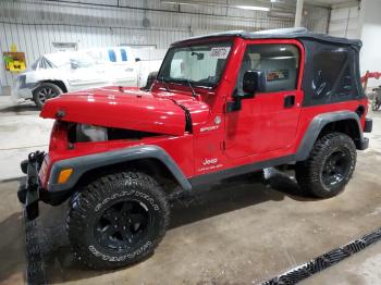  Salvage Jeep Wrangler