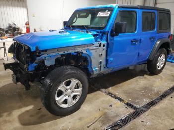  Salvage Jeep Wrangler