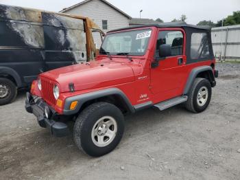  Salvage Jeep Wrangler