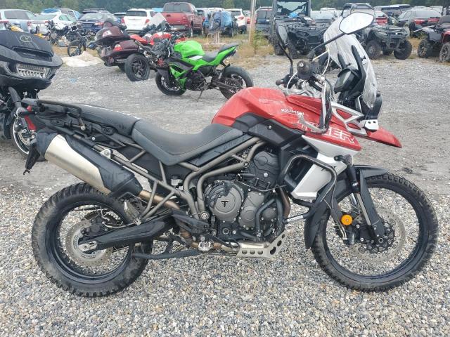  Salvage Triumph Motorcycle Tiger