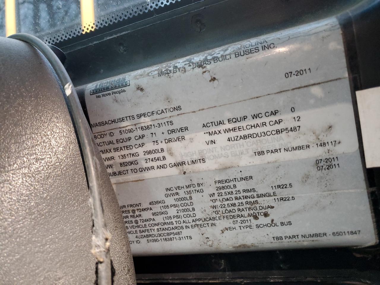 Thomas School Bus B2b Image 7