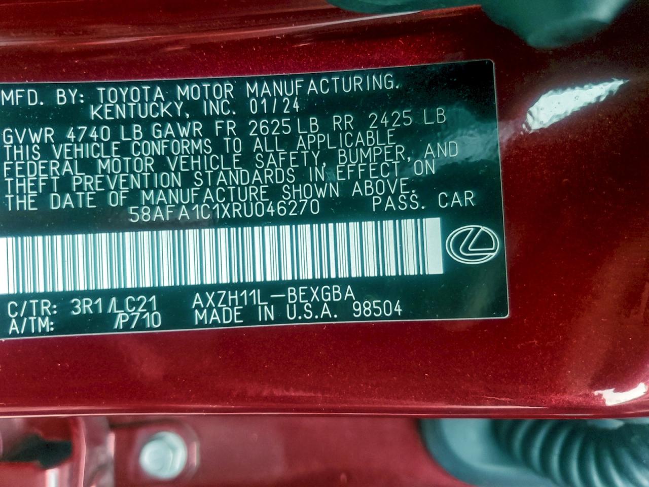 Lexus Es 300h Base Image 13