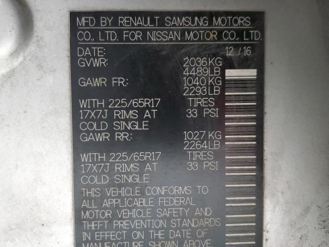 Nissan Rogue S Image 9