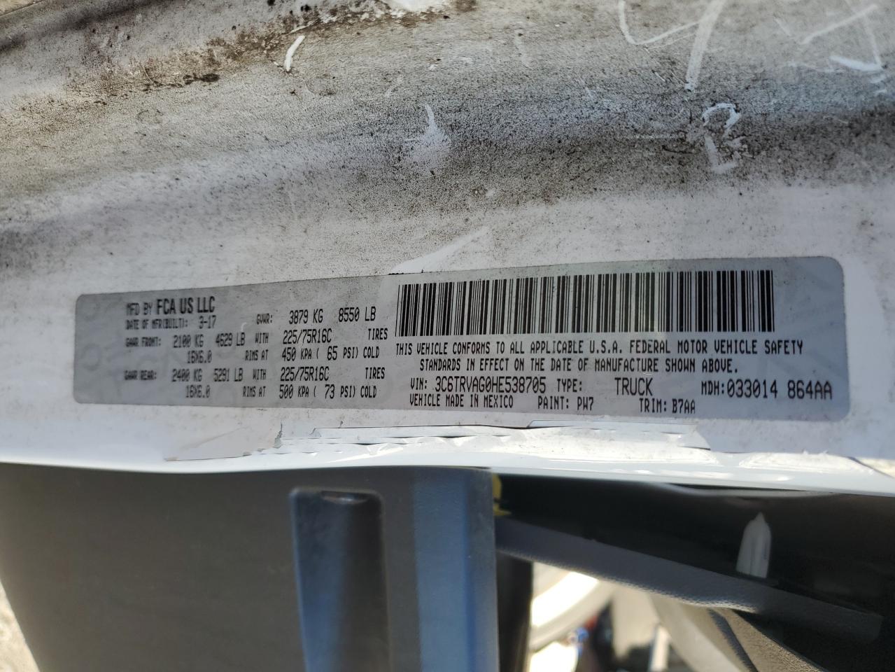 Ram Promaster 1500 Standard Image 9