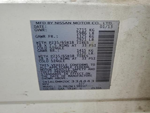 INFINITI JX35 Image 13