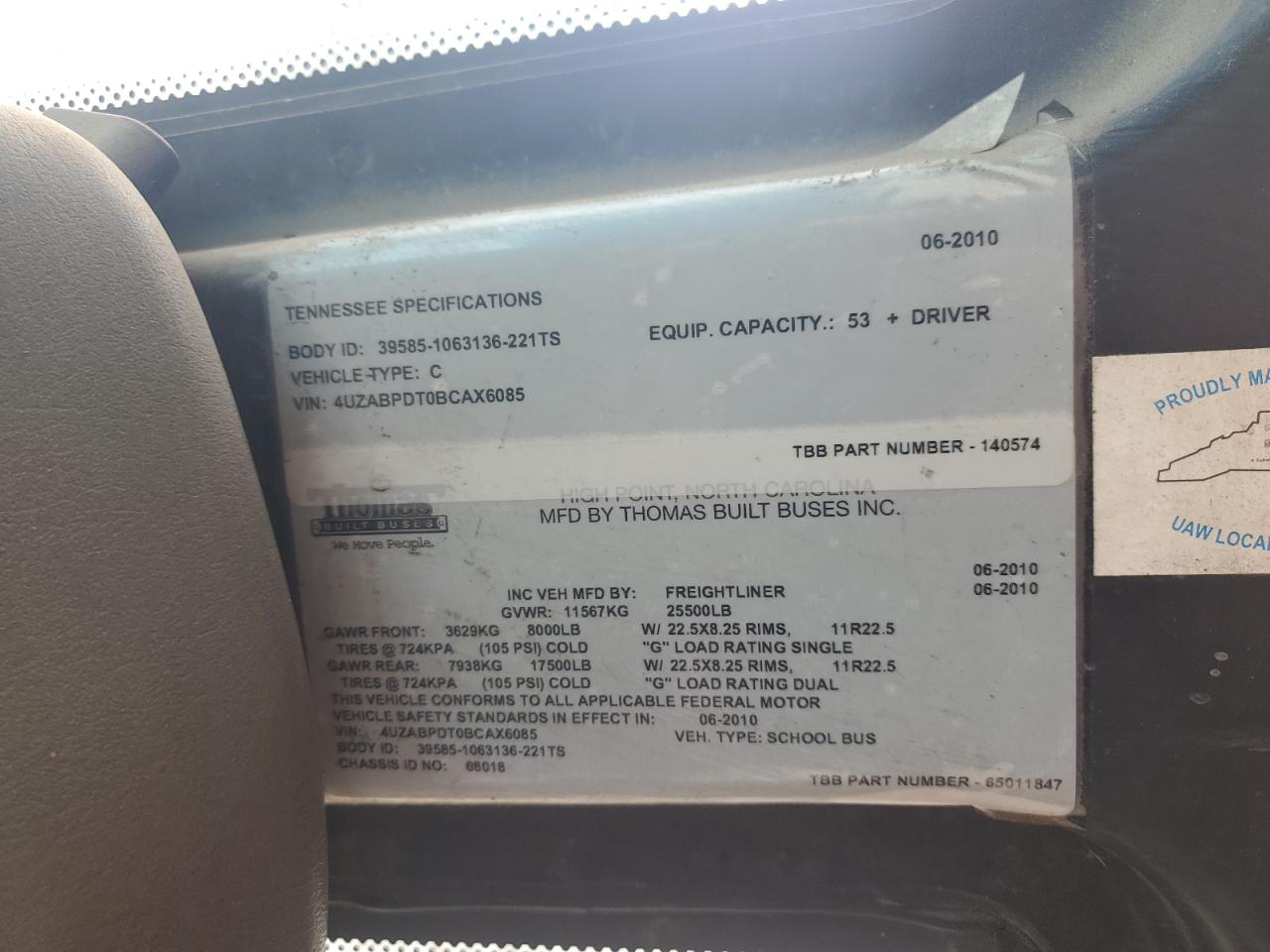 Freightliner Saf-t-line B2b Image 5