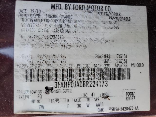 Ford Fusion Sel Image 8