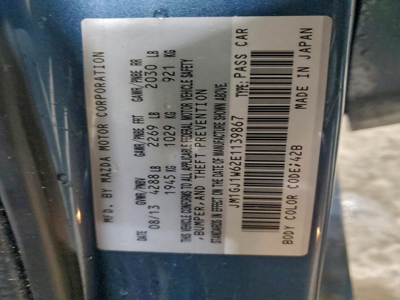 Mazda 6 Grand Touring Image 7