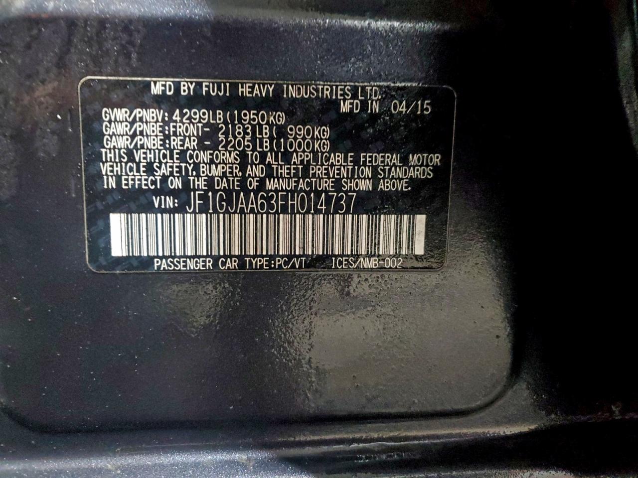 Subaru Impreza Image 2