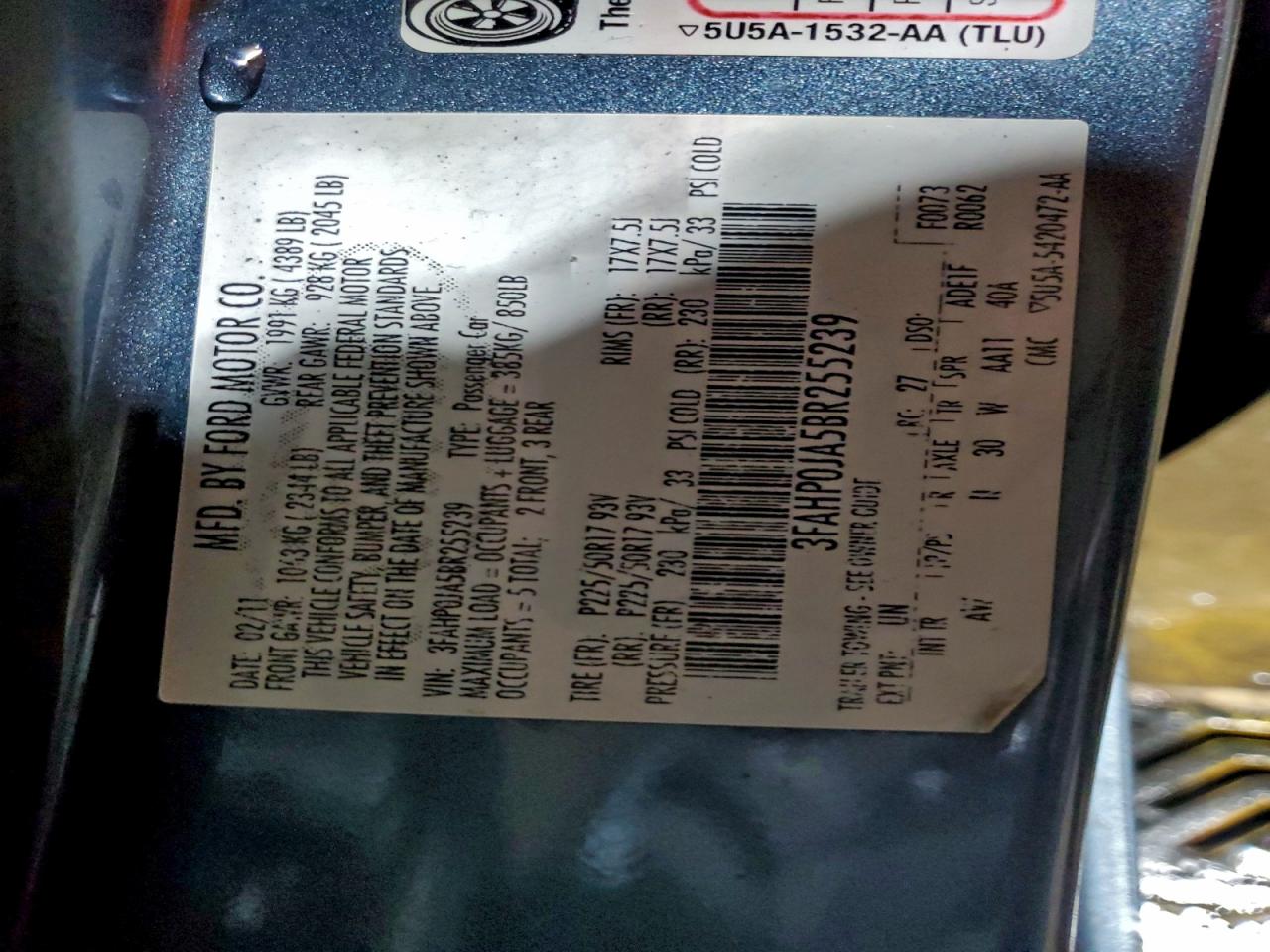 Ford Fusion Sel Image 12