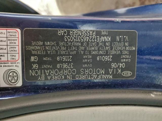 Kia Spectra Lx Image 12