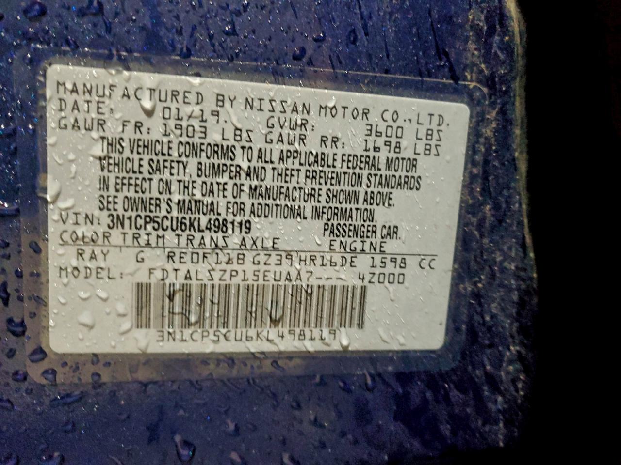 Nissan Kicks S Image 7