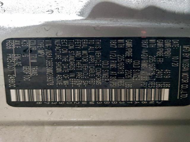 Nissan Rogue Sv Image 12