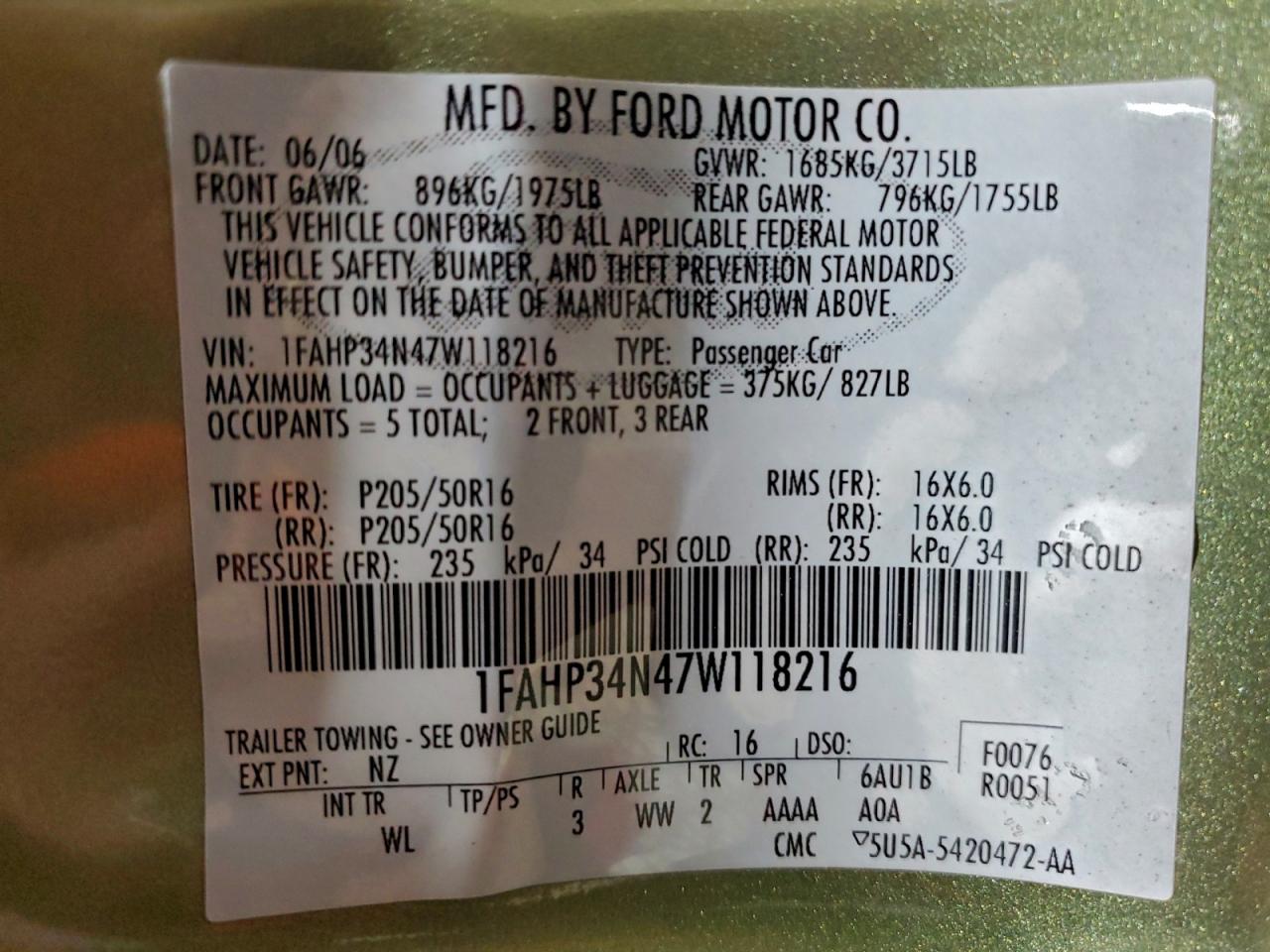 Ford Focus Zx4 Image 12