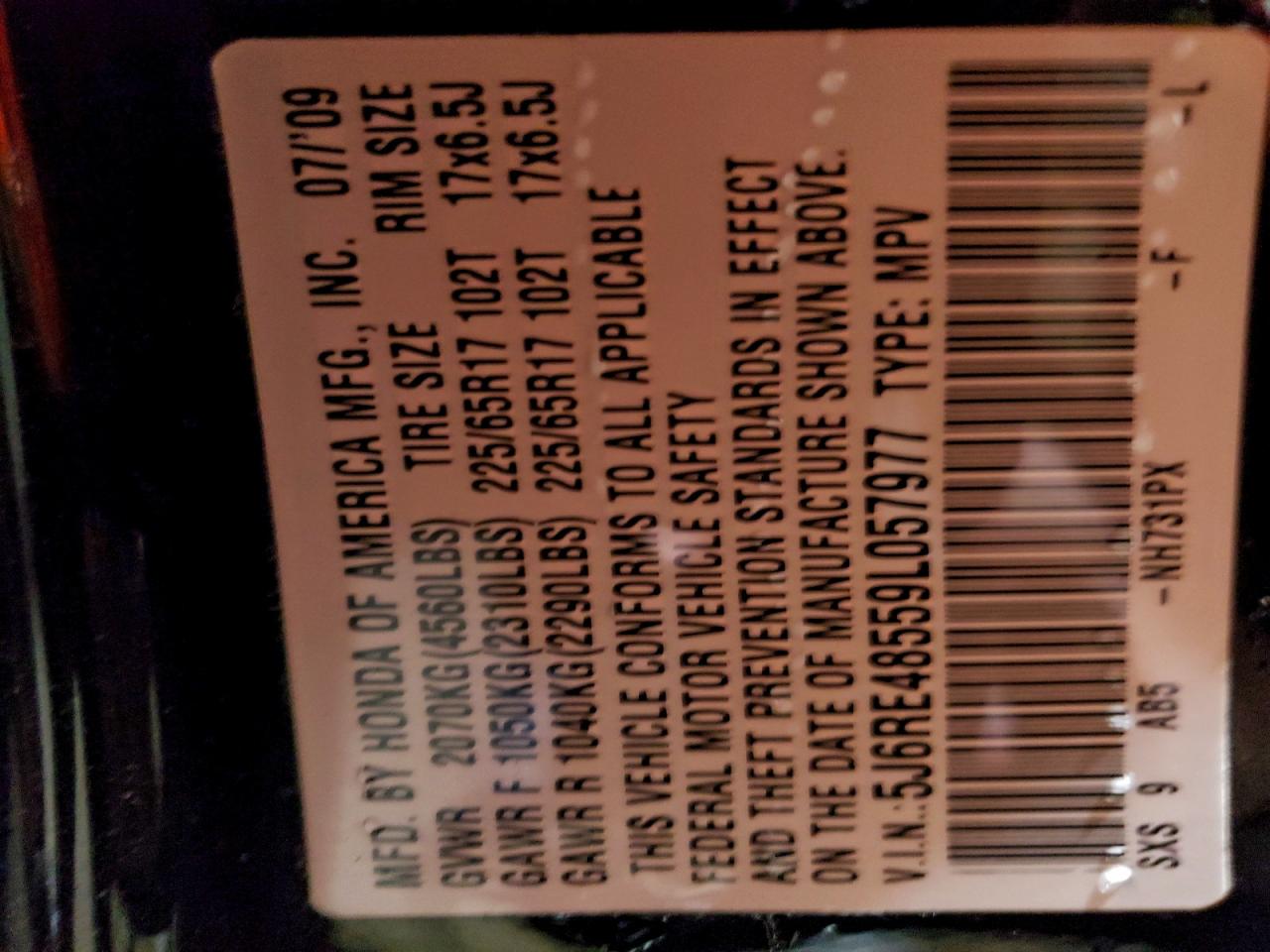 Honda Crv Ex Image 9