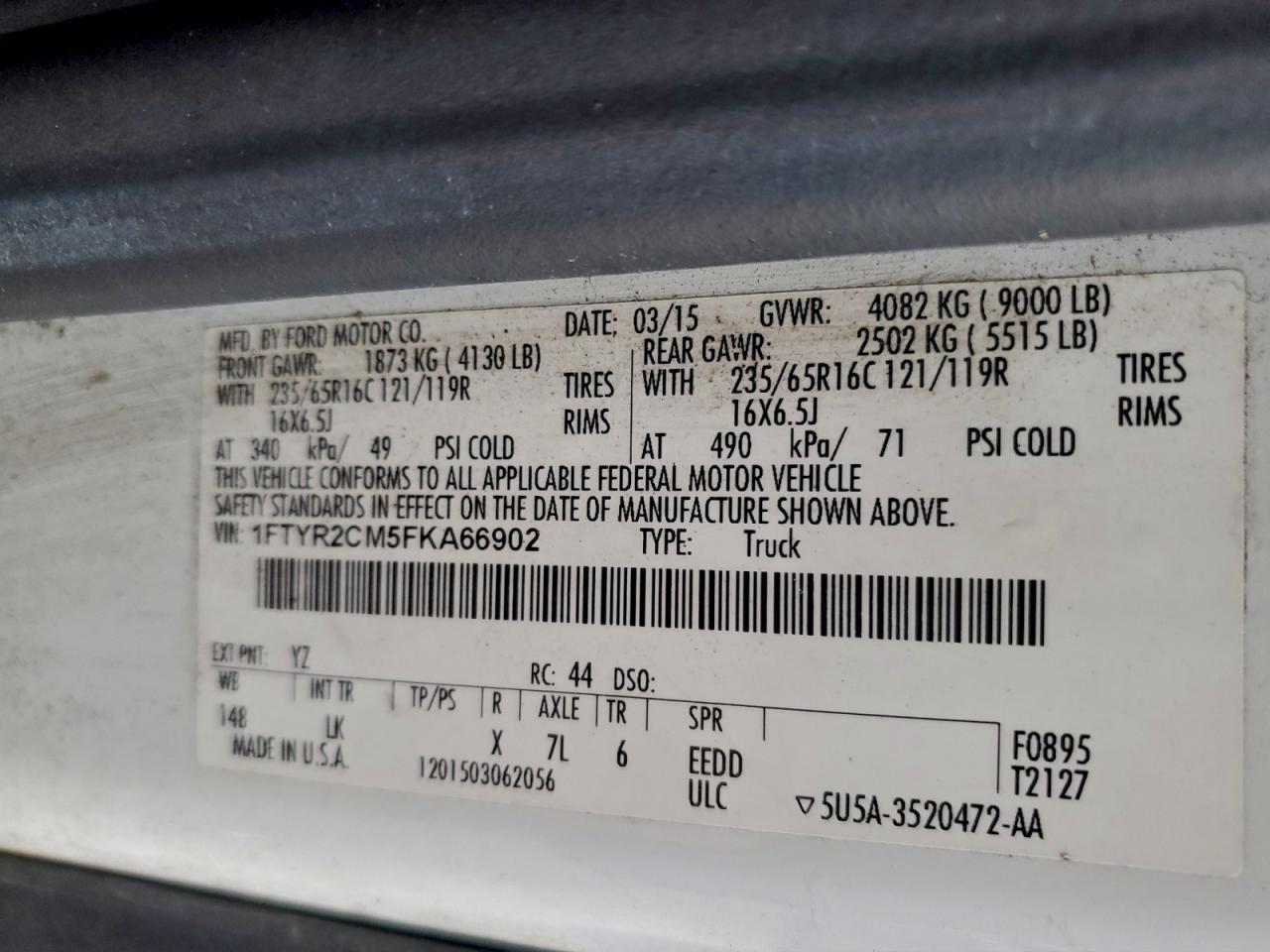 Ford Transit T-250 Image 11