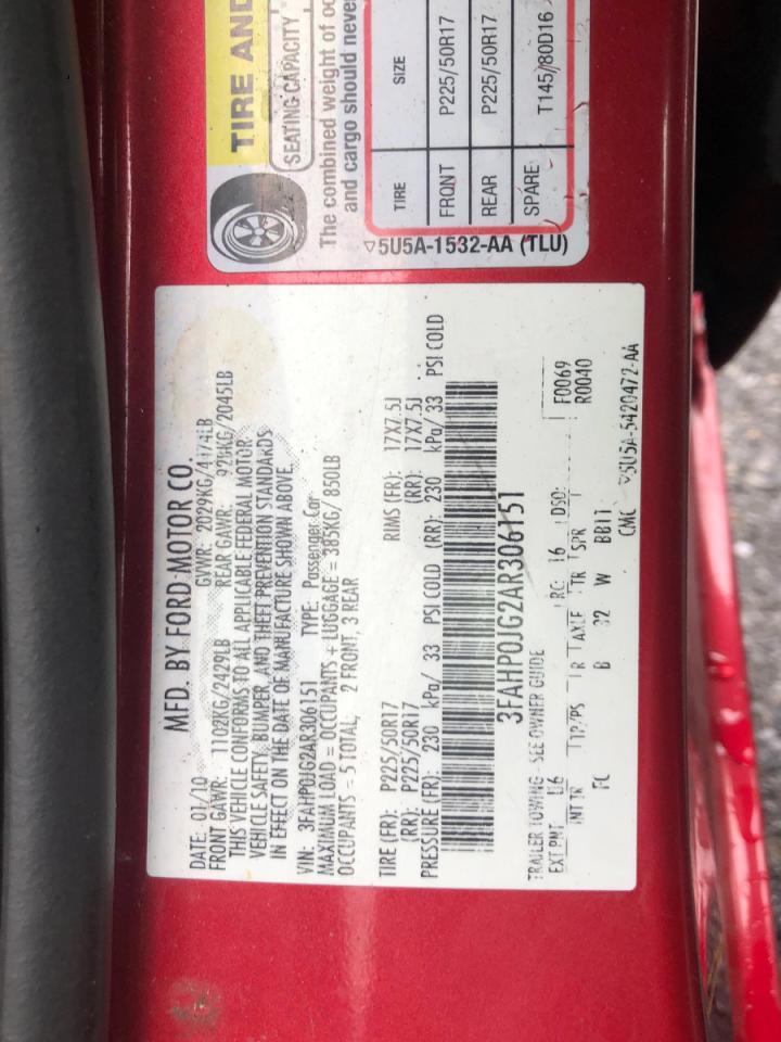 Ford Fusion Sel Image 2