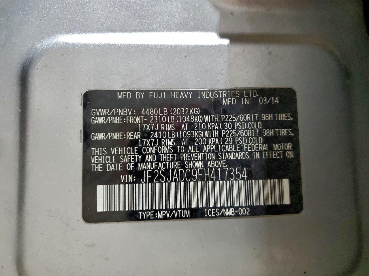 Subaru Forester 2.5i Premium Image 12