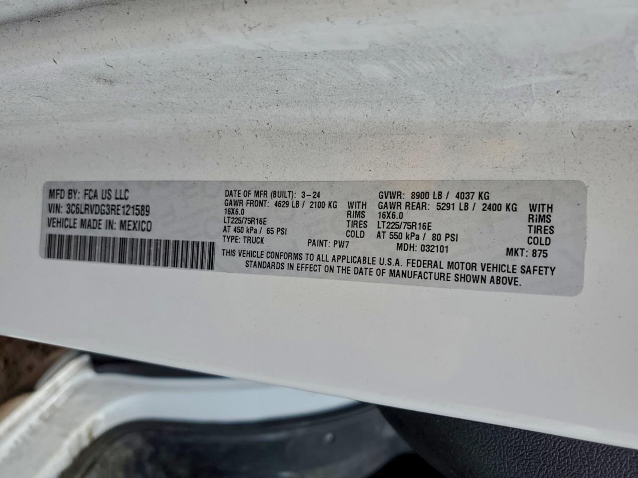 Ram Promaster 2500 High Image 7