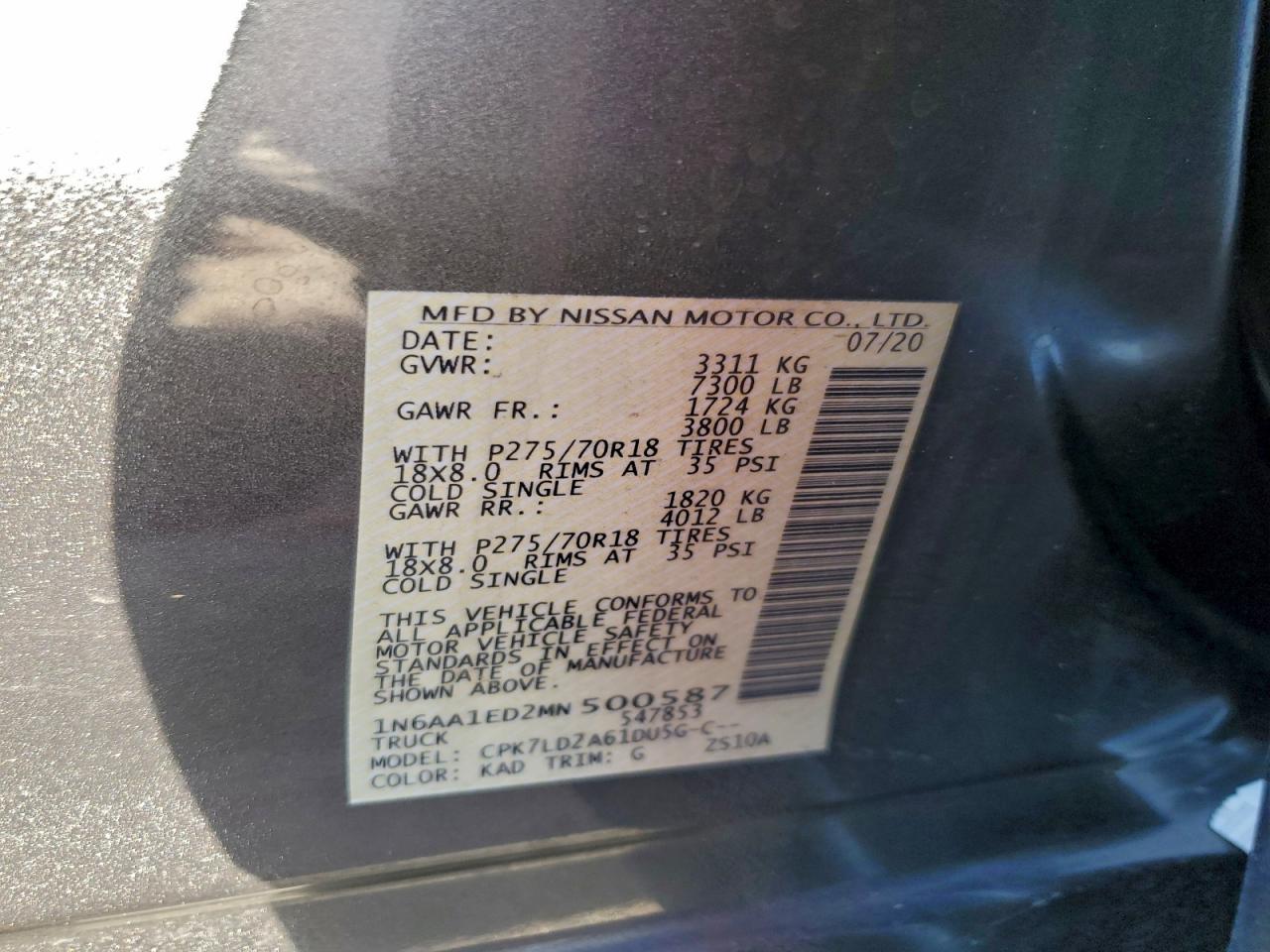 Nissan Titan Sv Image 13