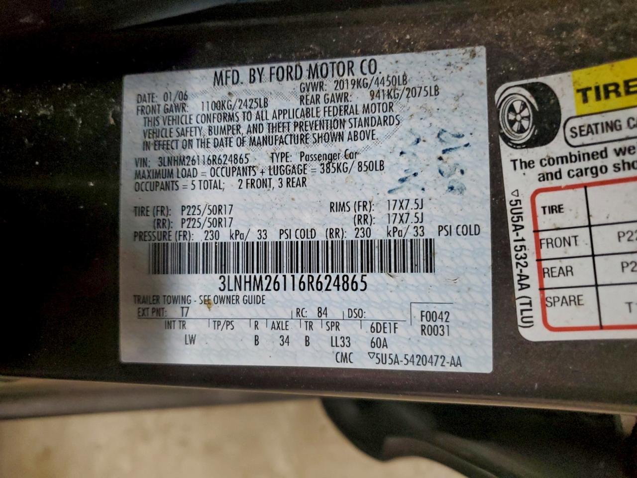 Lincoln Zephyr Image 10