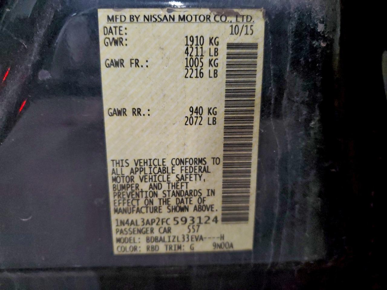 Nissan Altima 2.5 Image 11