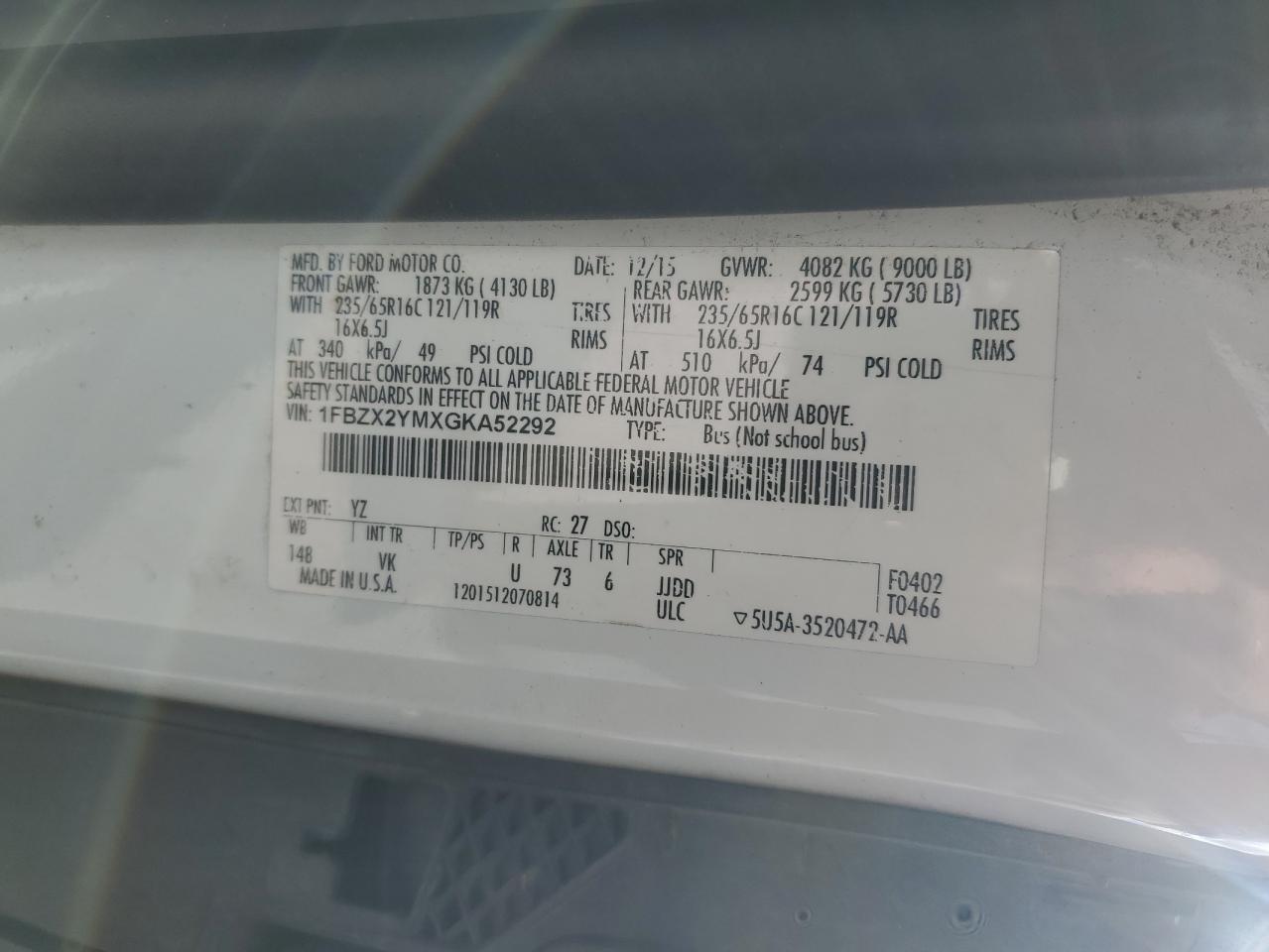 Ford Transit T-350 Image 5