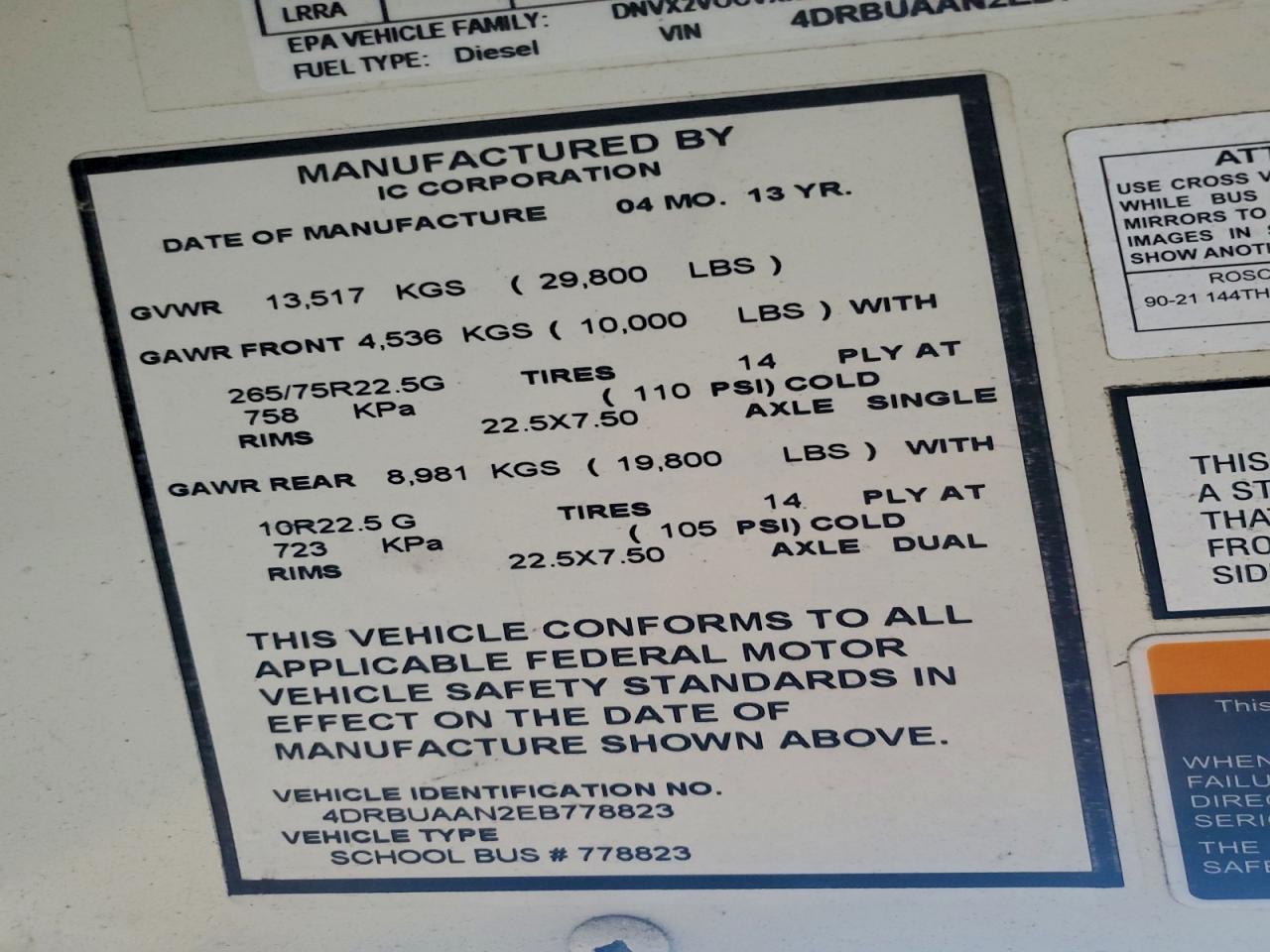 Ic School Bus Ce Image 2