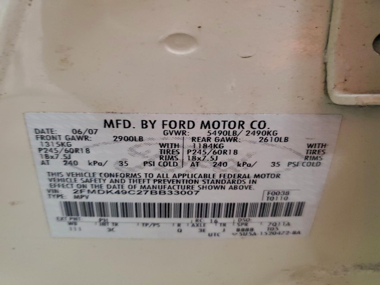 Ford Edge Sel Plus Image 12