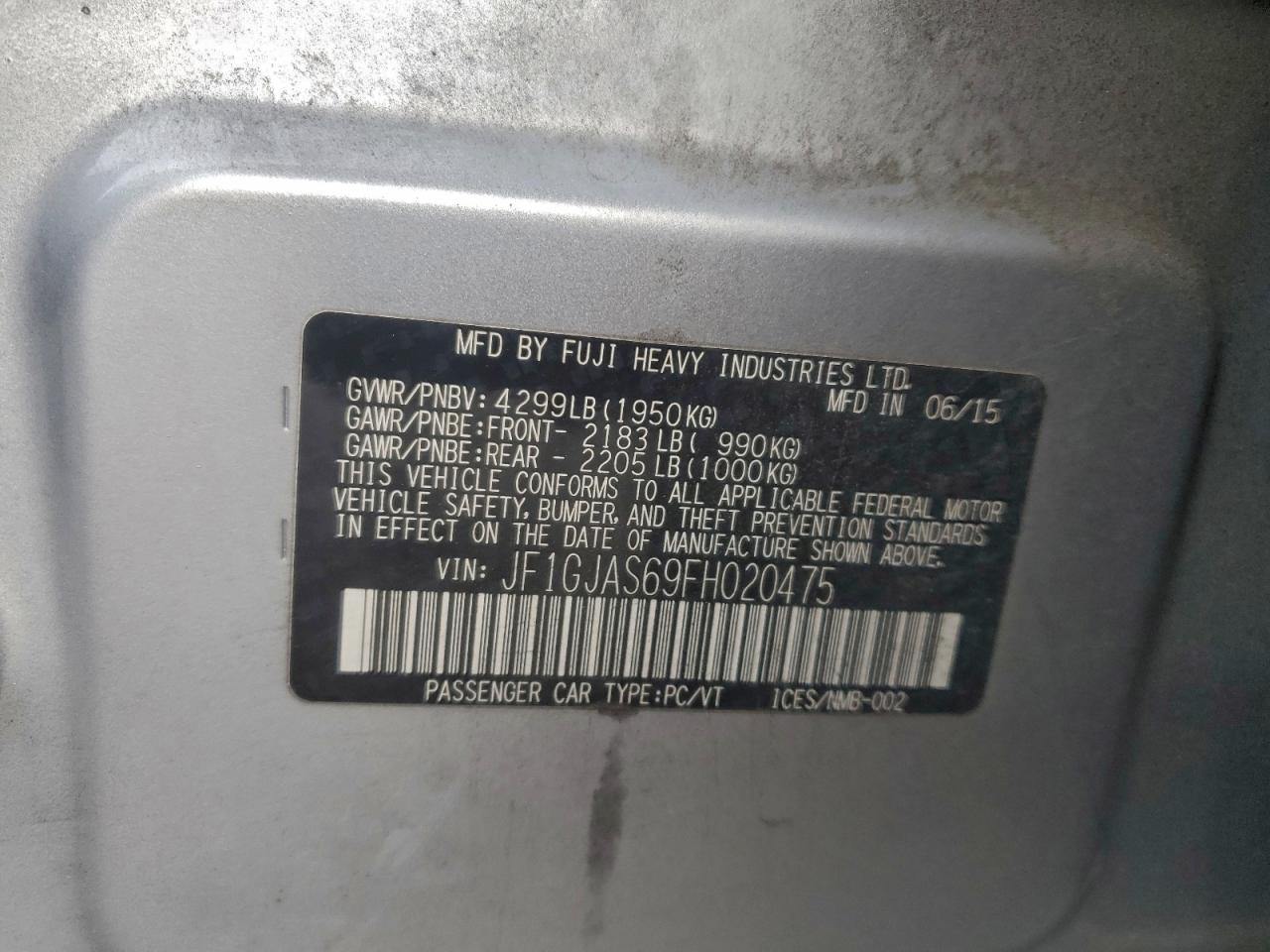 Subaru Impreza Sport Limited Image 7