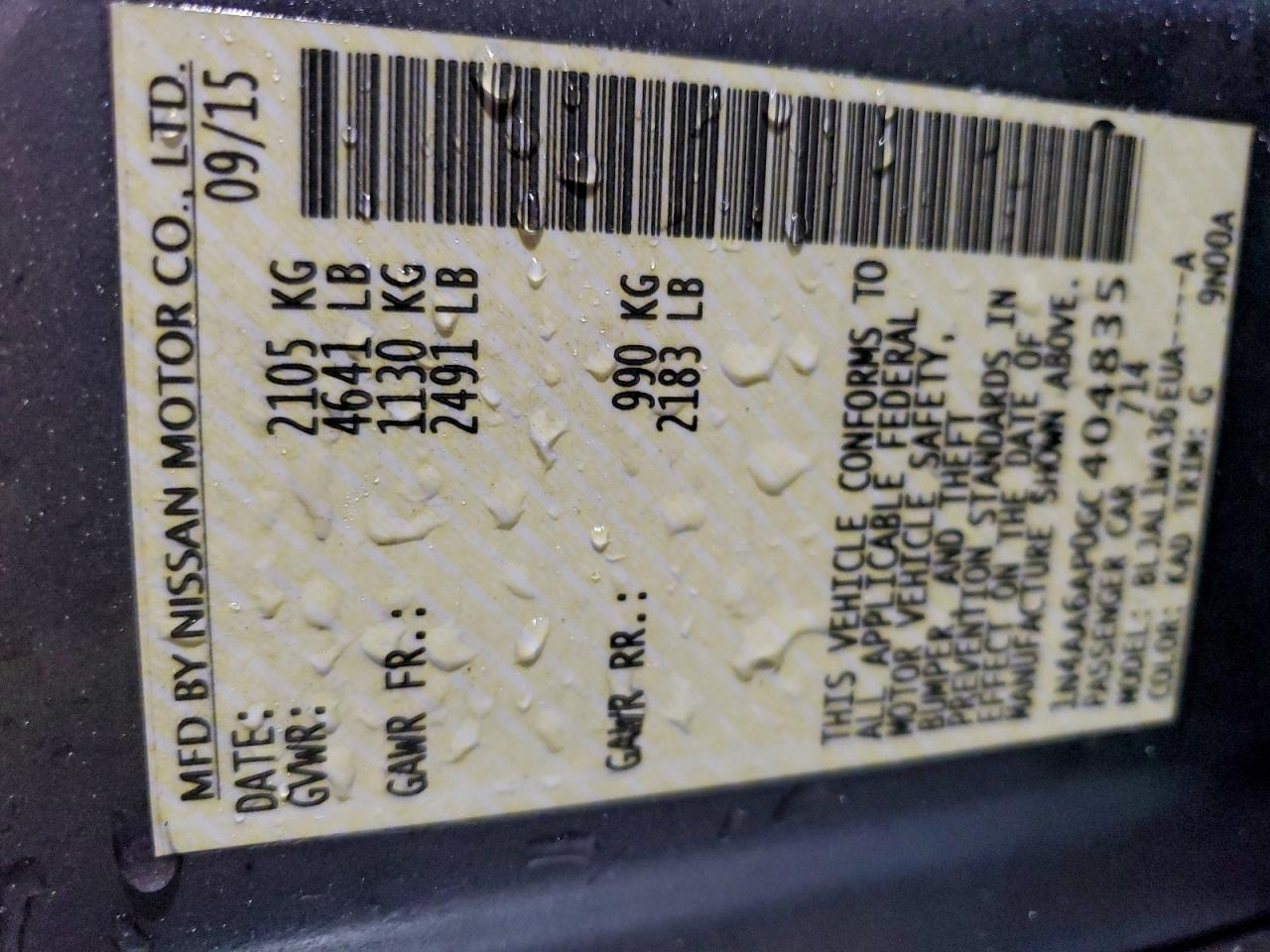 Nissan Maxima 3.5s Image 10